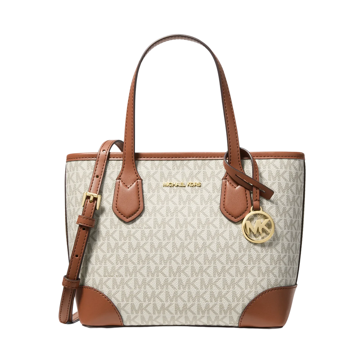 Bolsa Michael Kors Eva Extra-Small Signature Logo Convertible Tote Bag