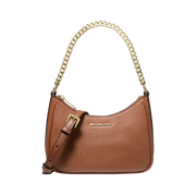 Bolsa Michael Kors Jet Set Travel Small Pebbled Leather Convertible Crossbody Bag