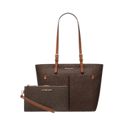 Set Michael Kors Jet Set Pocket and Signature Logo Smartphone Wallet - Bolsa y Cartera