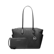 Set Michael Kors Marilyn Leather and Jet Set Travel Wristlet – Bolsa y Monedero