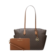 Set Michael Kors Marilyn and Jet Set Leather Smartphone Wristlet – Bolsa y Cartera