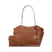 Set Michael Kors Jet Set Saffiano Leather – Bolsa y Cartera
