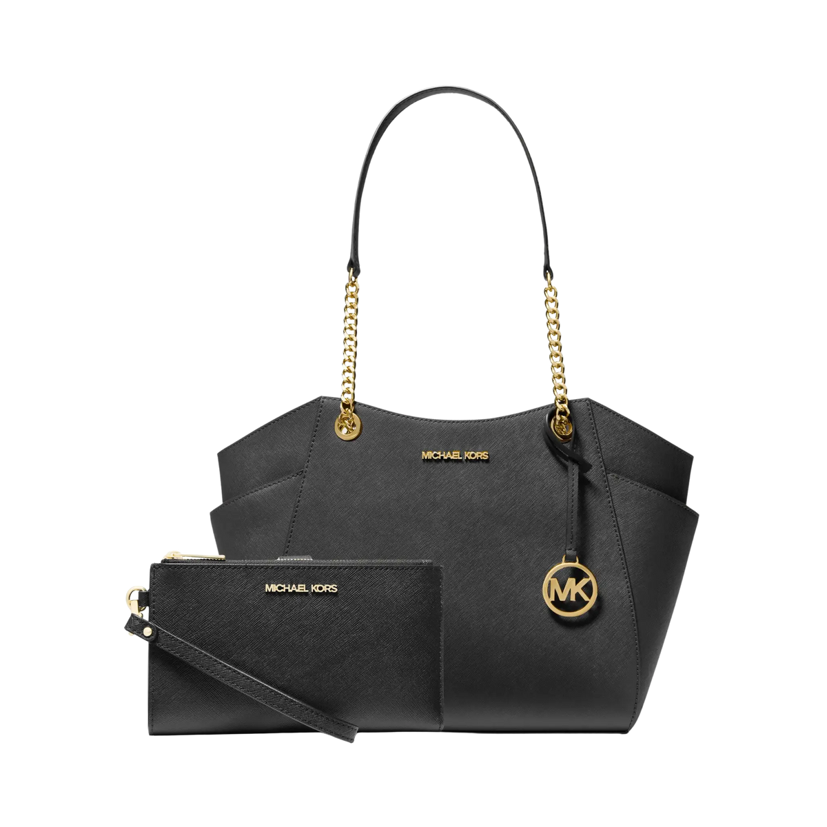 Set Michael Kors Jet Set Saffiano Leather – Bolsa y Cartera