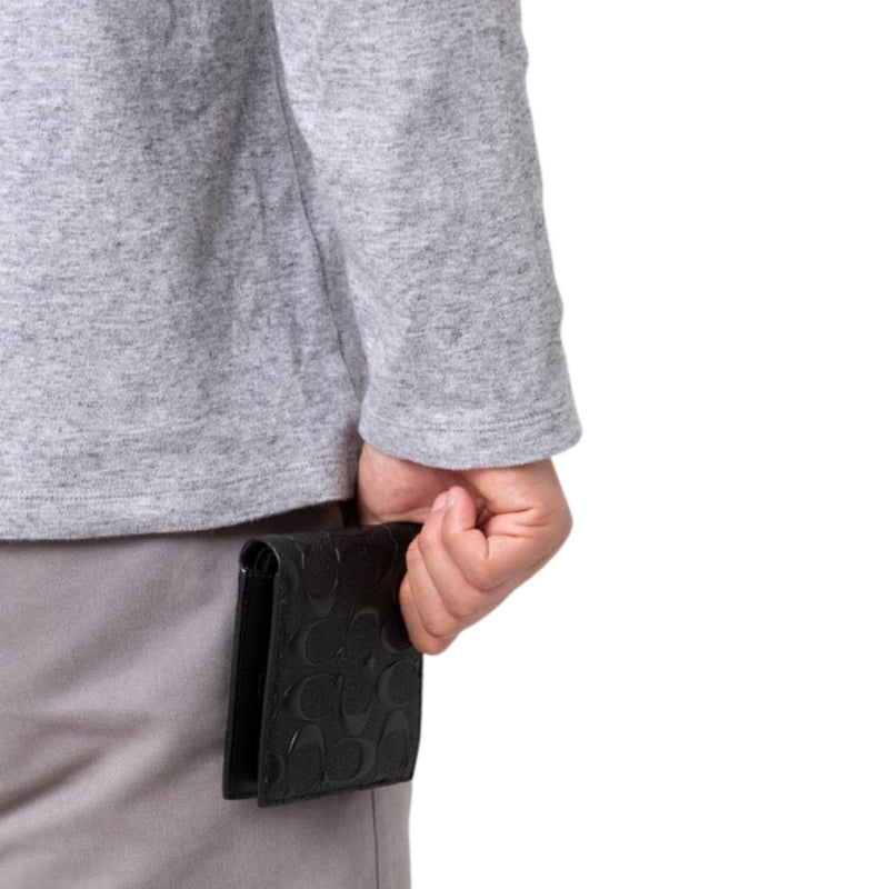 Cartera Coach 3 In 1 Wallet In Signature Leather