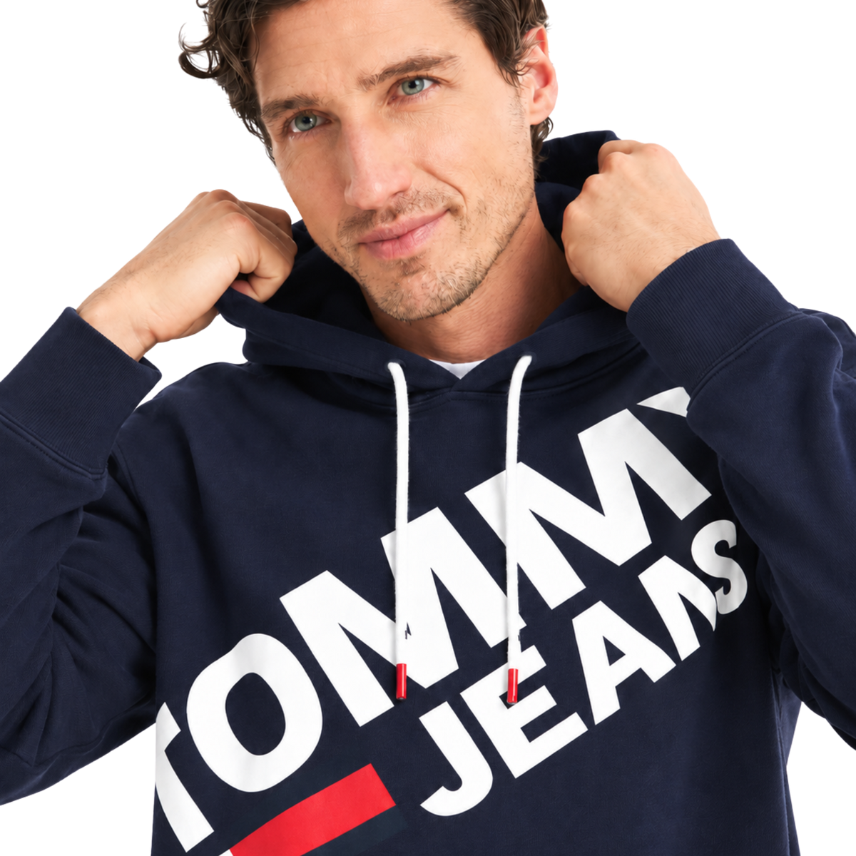 Sudadera Tommy Hilfiger Diagonal Logo Hoodie