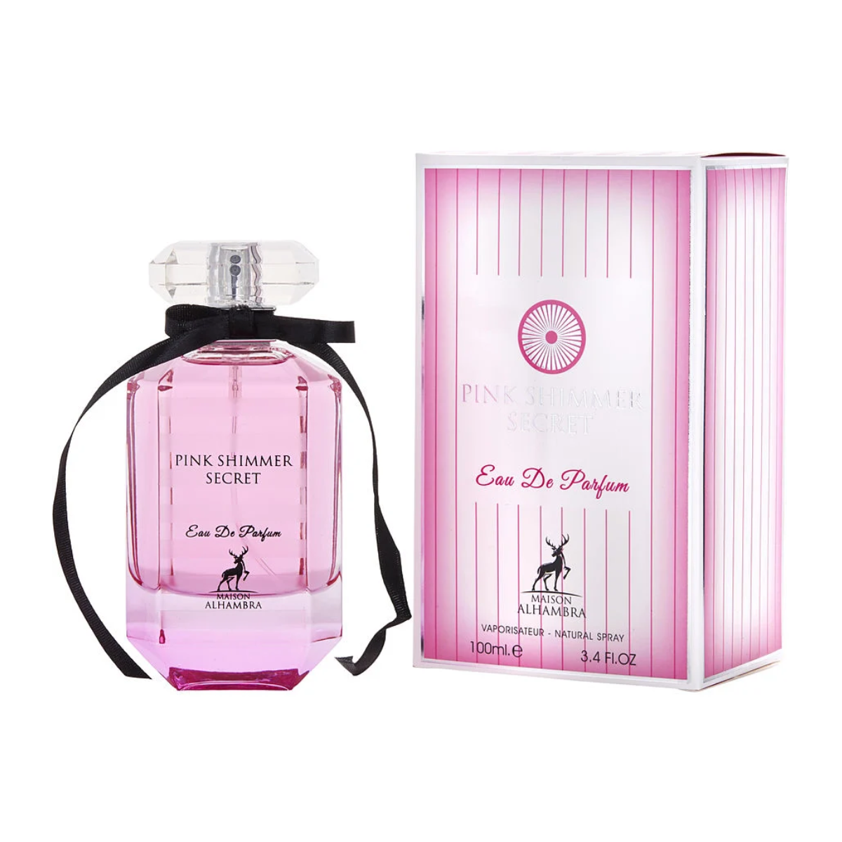 Perfume, Maison Alhambra Pink Shimmer Secret, Eau de Parfum, 100 ml para Mujer