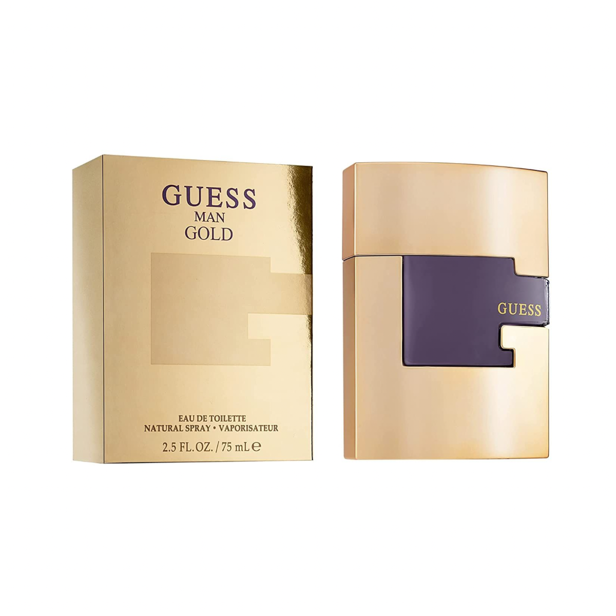 Perfume, Guess Man Gold, Eau de Toilette, 75 ml para Hombre