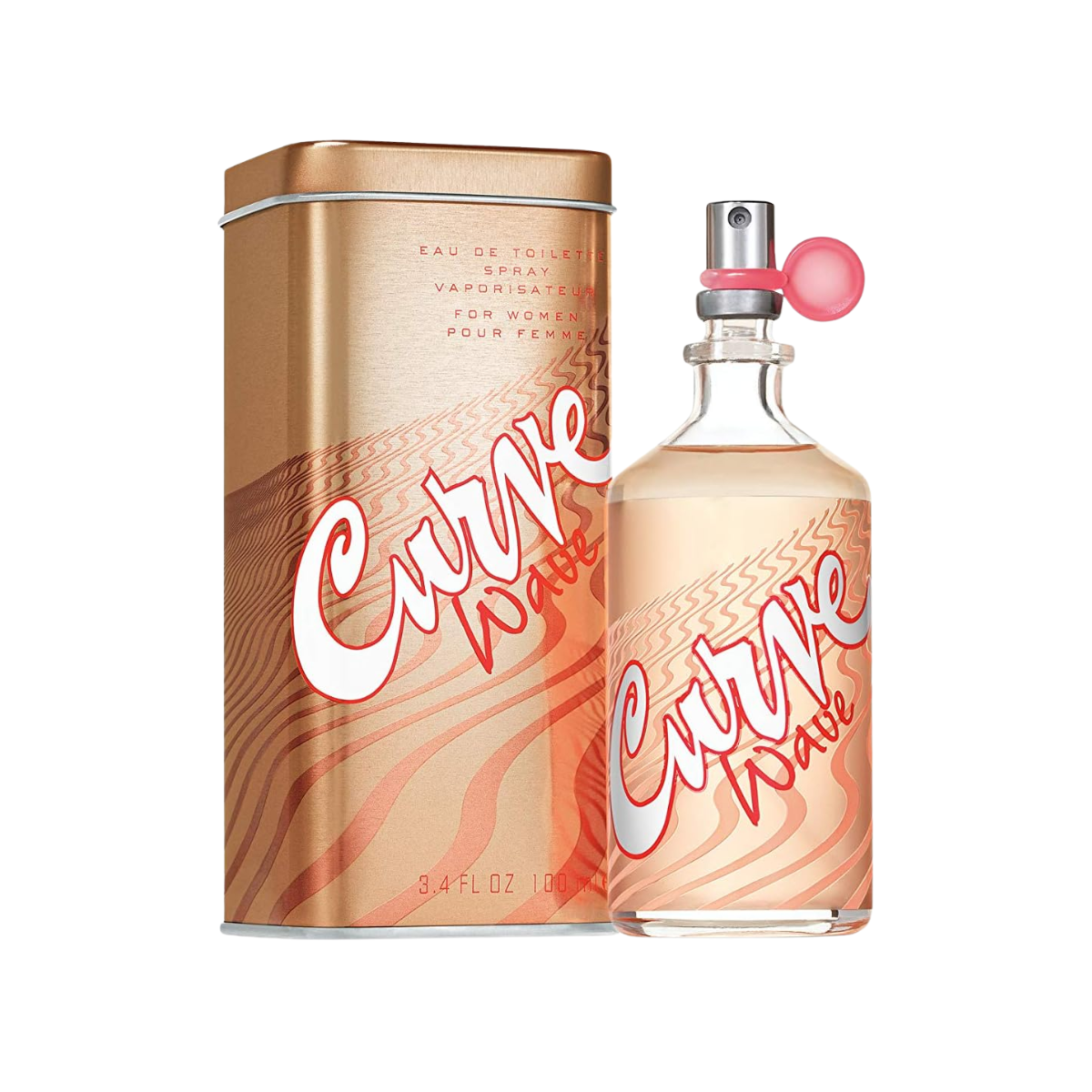 Perfume, Liz Claiborne Curve Wave for Woman, Eau de Toilette, 100 ml para Mujer