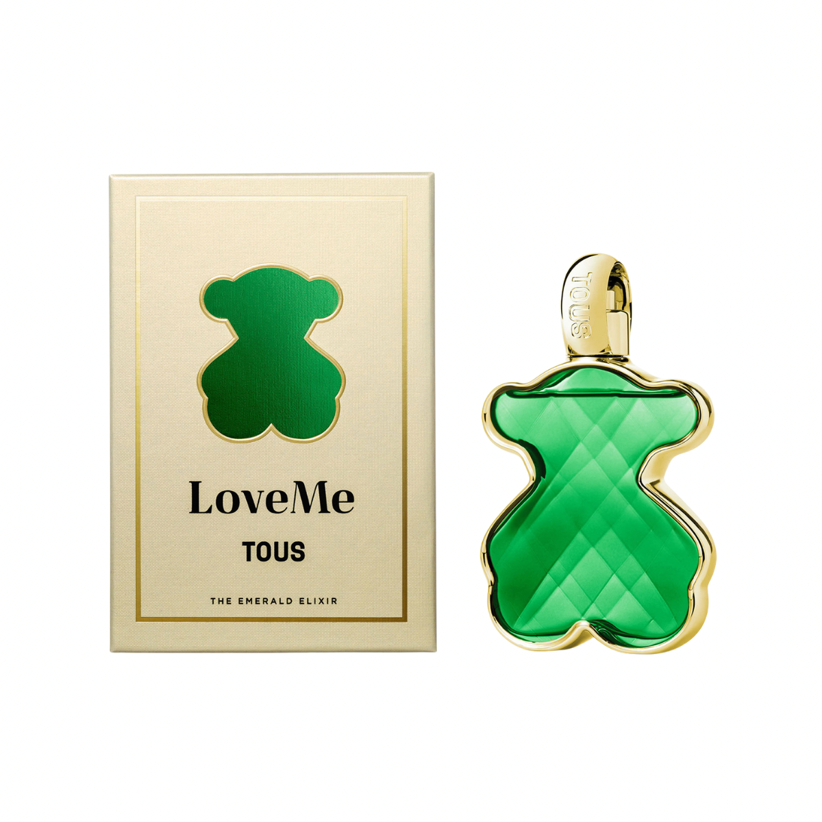 Perfume, Tous Love Me The Emerald Elixir, Eau de Parfum, 90 ml para Mujer