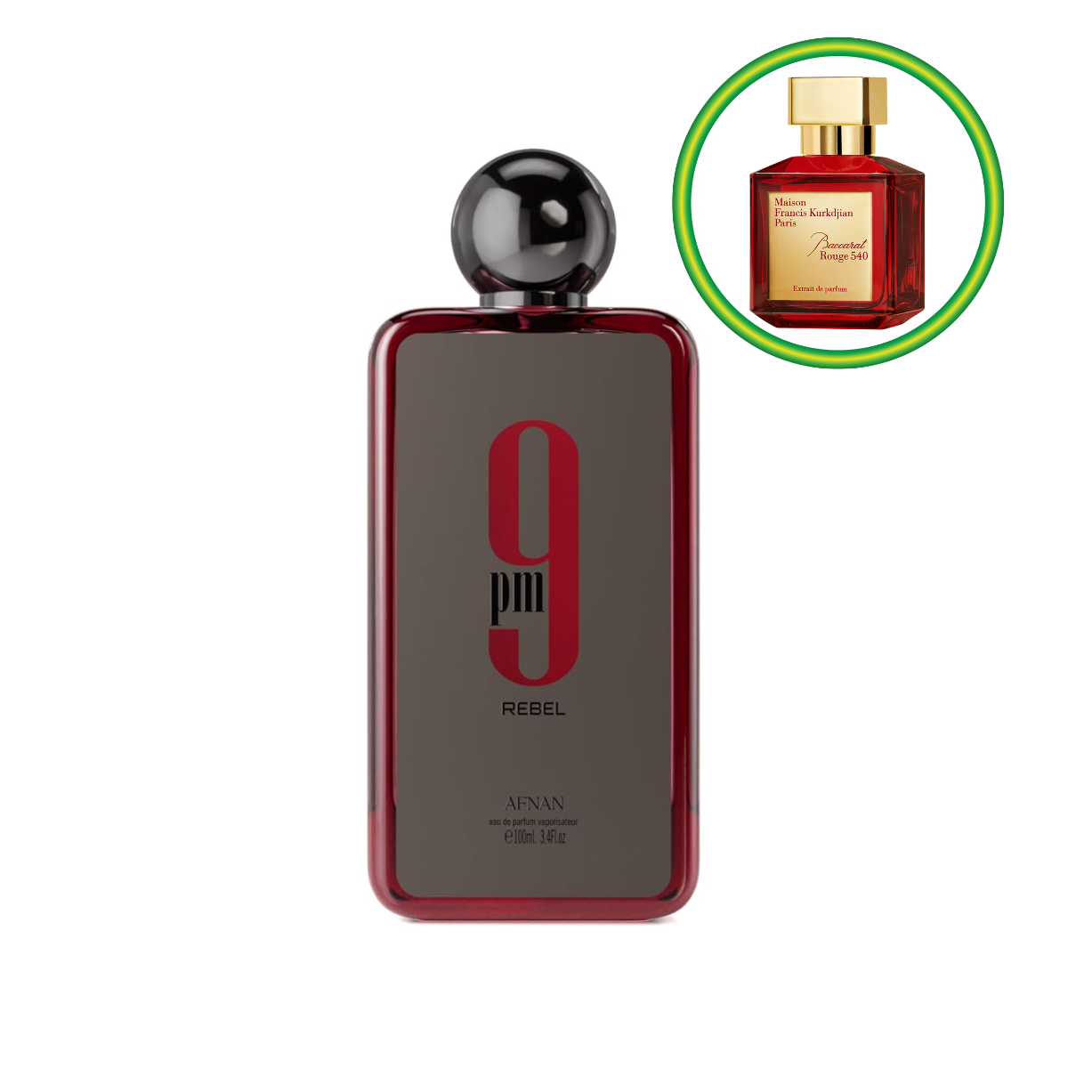 Perfume, Afnan 9 PM Rebel, Eau de Parfum, 100 ml Unisex