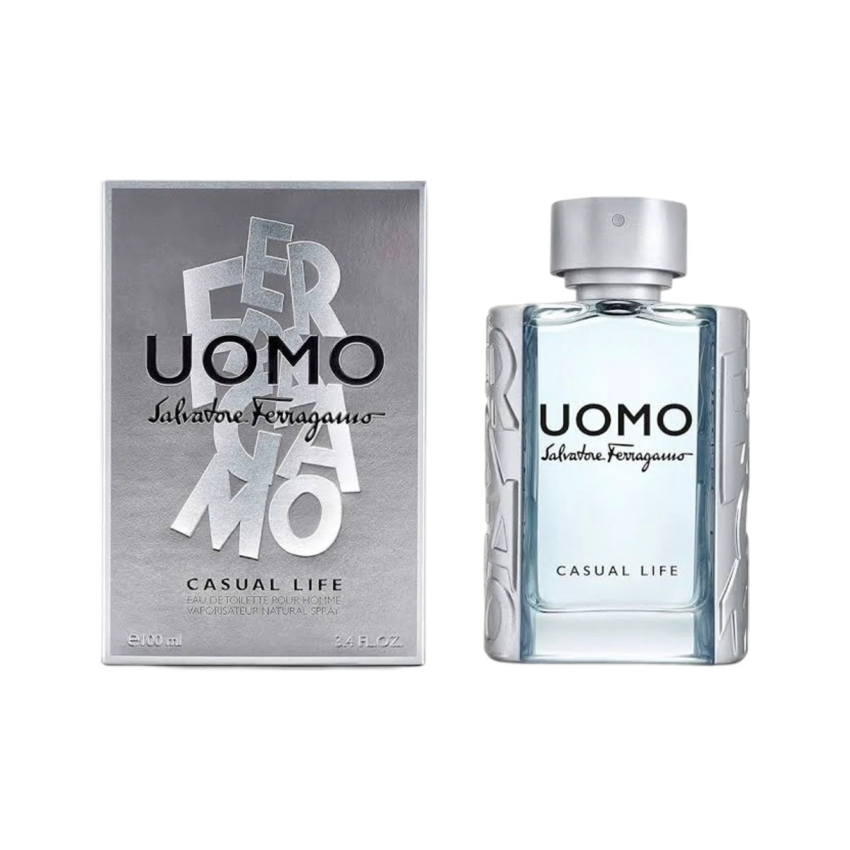 Perfume, Ferragamo Uomo Casual Life, Eau de Toilette, 100 ml para Hombre