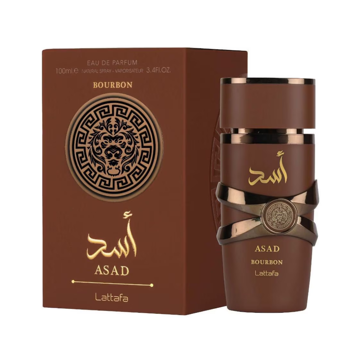 Perfume, Lattafa Asad Bourbon, Eau de Parfum, 100 ml para Hombre