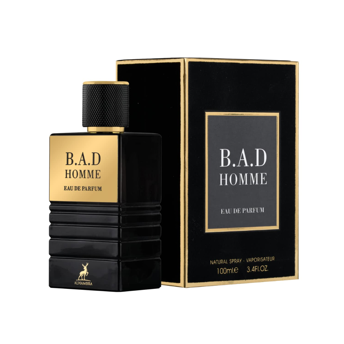 Perfume, Maison Alhambra B.A.D Homme, Eau de Parfum, 100 ml para Hombre