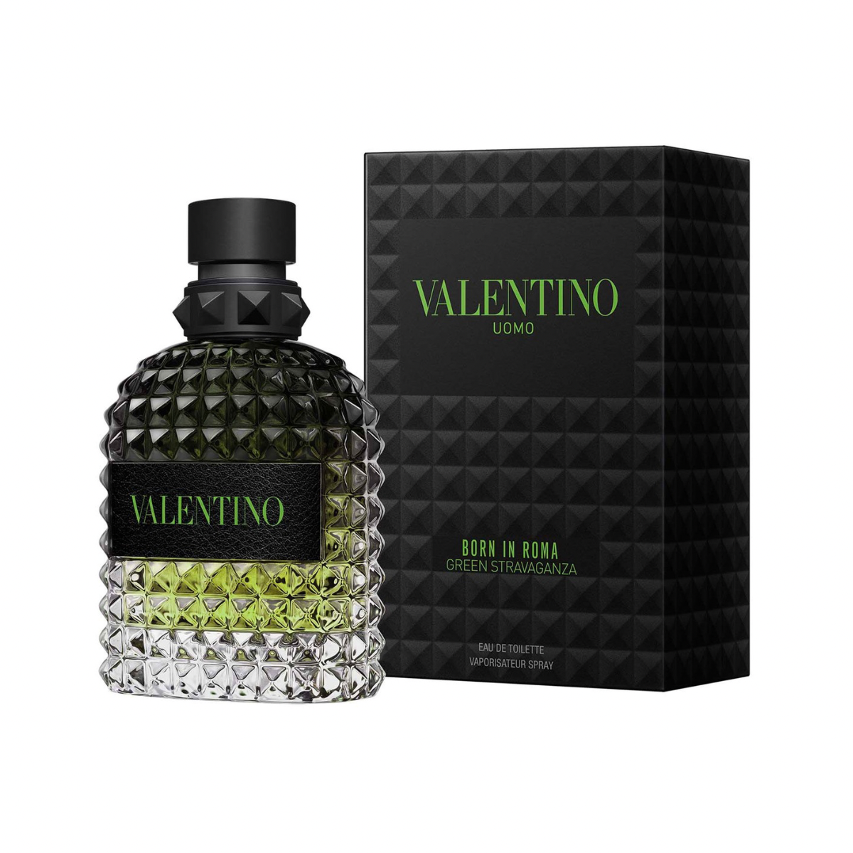 Perfume, Valentino Born in Roma Green Stravaganza Uomo, Eau de Toilette, 100 ml para Hombre