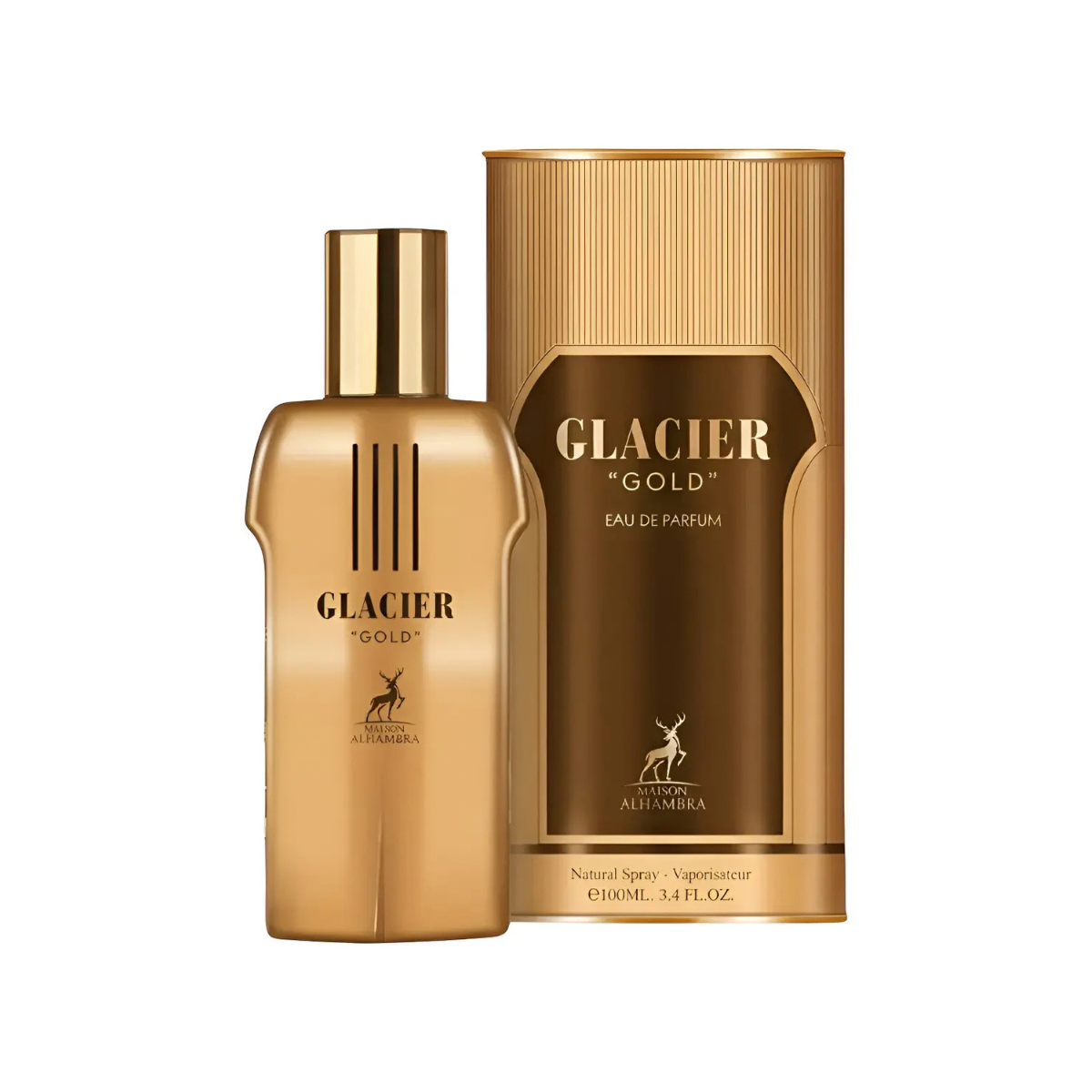 Perfume, Maison Alhambra Glacier Gold, Eau de Parfum, 100 ml para Hombre