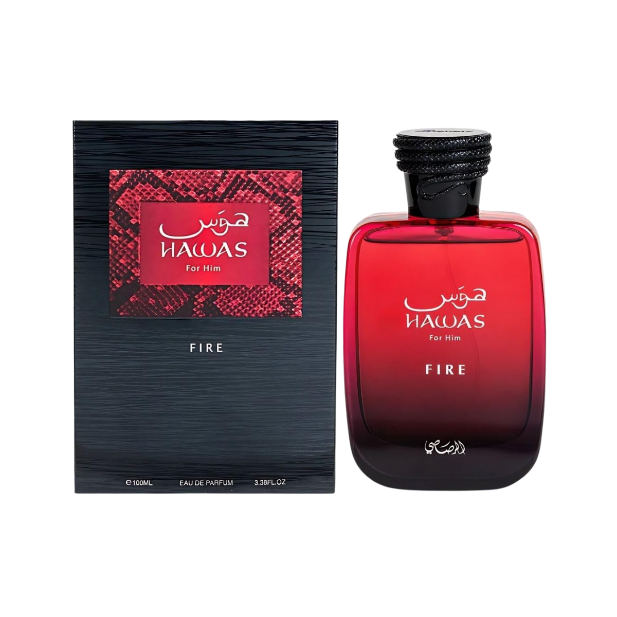 Perfume, Rasasi Hawas Fire, Eau de Parfum, 100 ml para Hombre