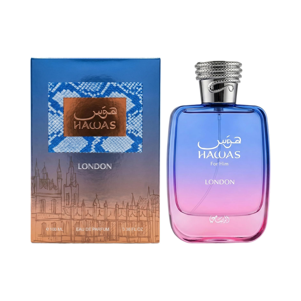 Perfume, Rasasi Hawas London, Eau de Parfum, 100 ml para Hombre