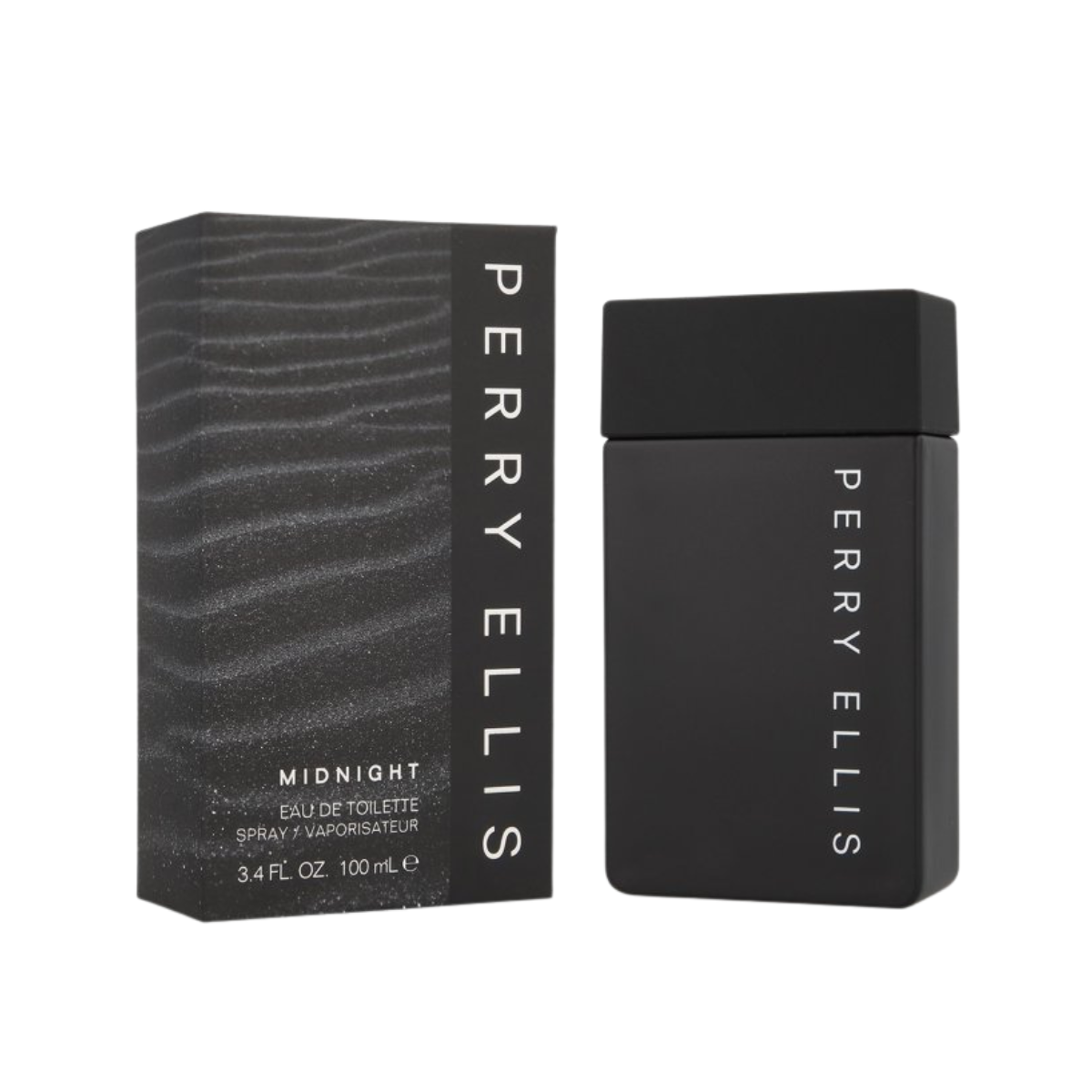 Perfume, Perry Ellis Midnight, Eau de Toilette, 100 ml para Hombre