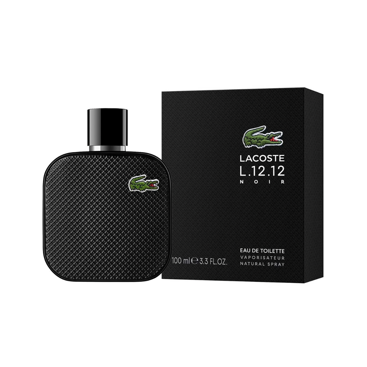 Perfume, Lacoste L.12.12 Noir Intense, Eau de Toilette, 100 ml para Hombre