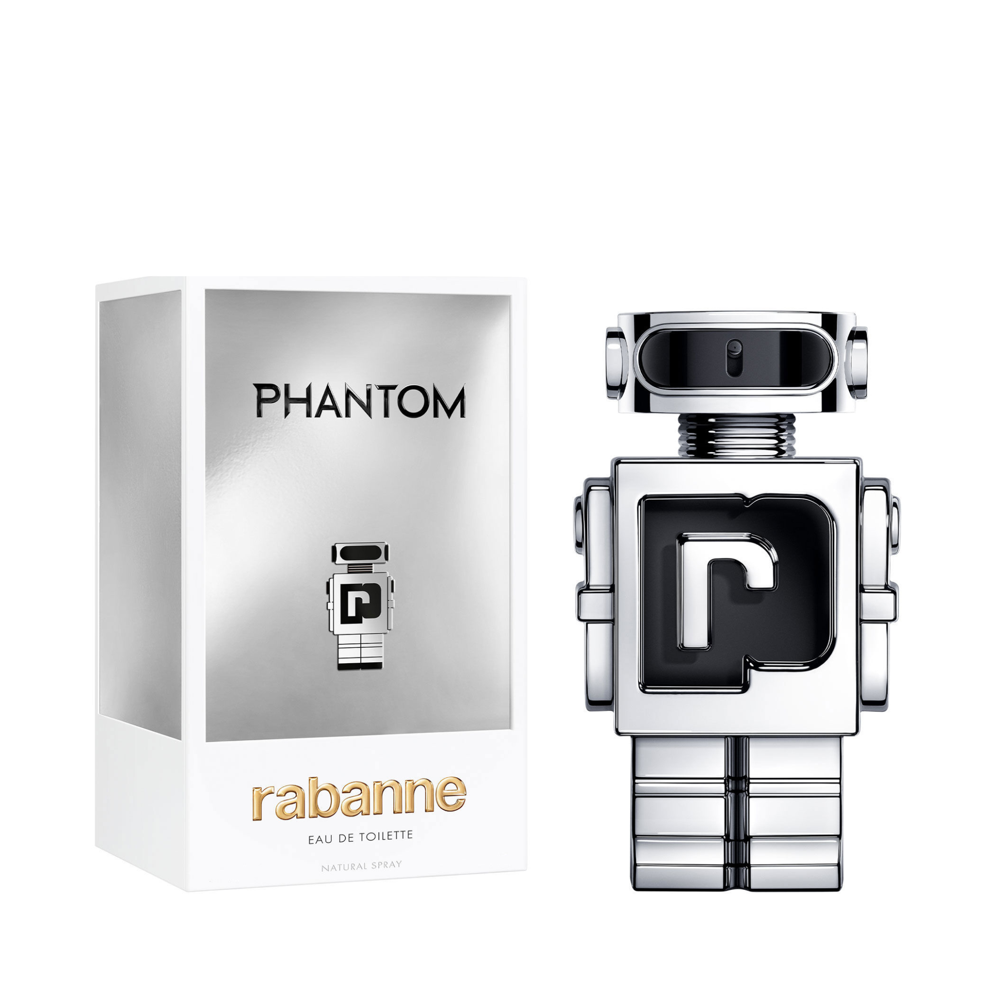 Perfume, Paco Rabanne Phantom, Eau de Toilette, 100 ml para Hombre