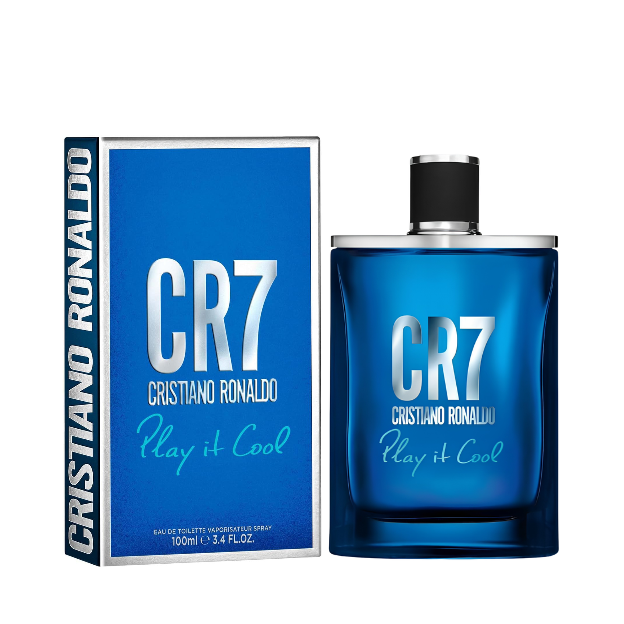 Perfume, Cristiano Ronaldo CR7 Play It Cool, Eau de Toilette, 100 ml para Hombre