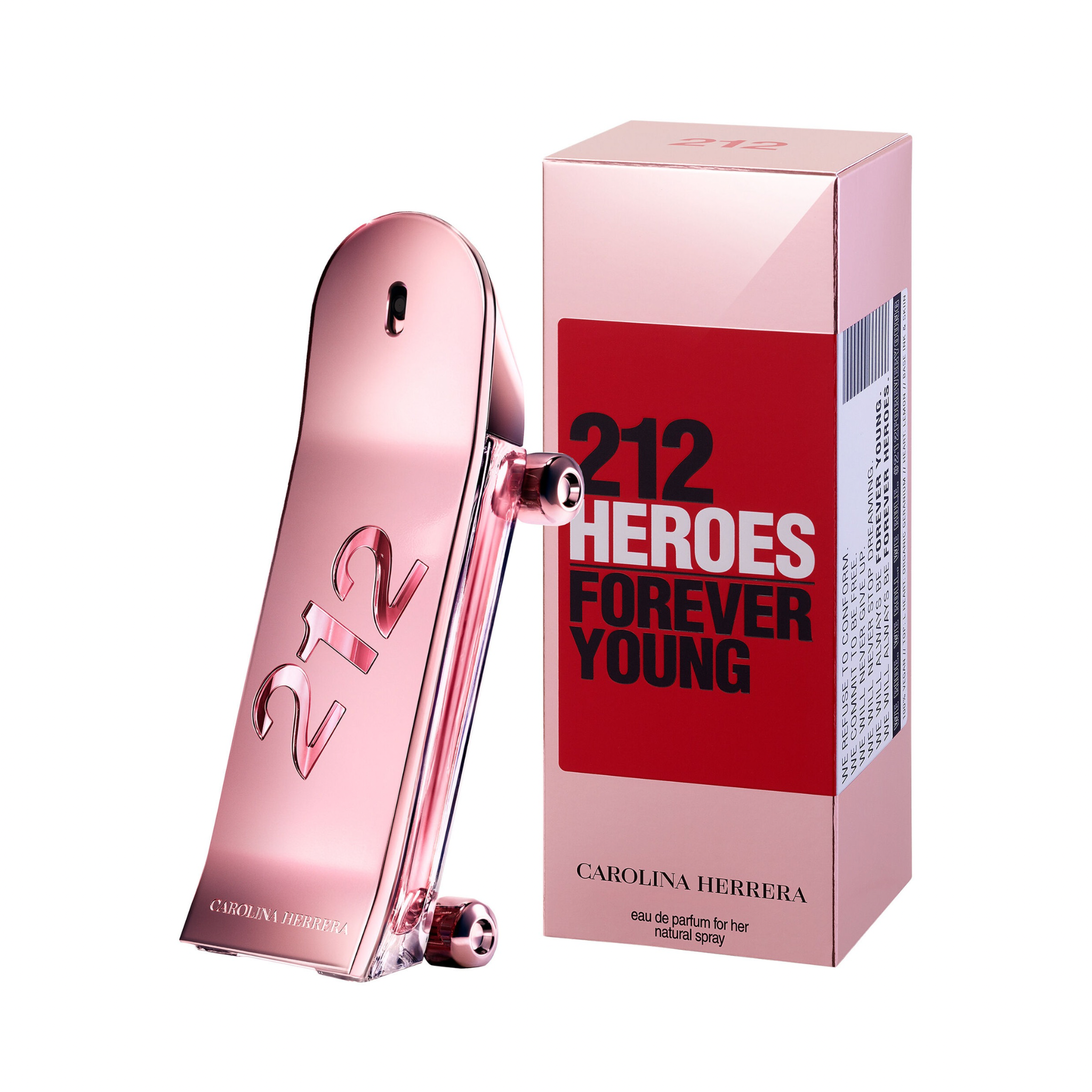 Perfume, Carolina Herrera 212 Heroes, Eau de Parfum, 80 ml para Mujer