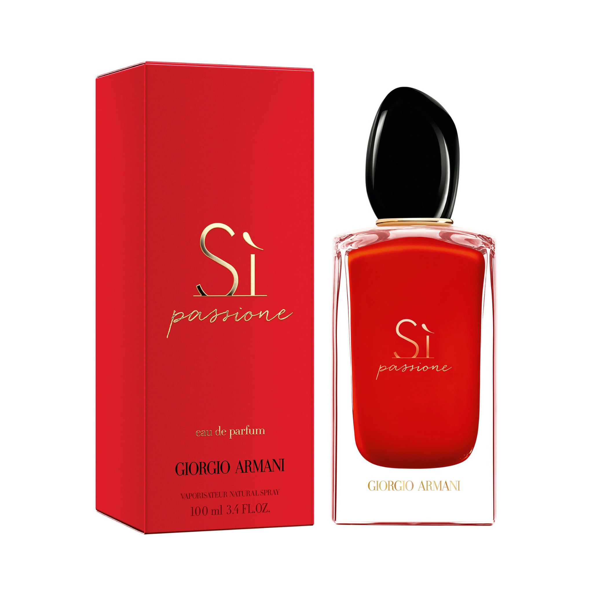 Perfume, Giorgio Armani Si Passione Intense, Eau De Parfum, 100 ml para Mujer
