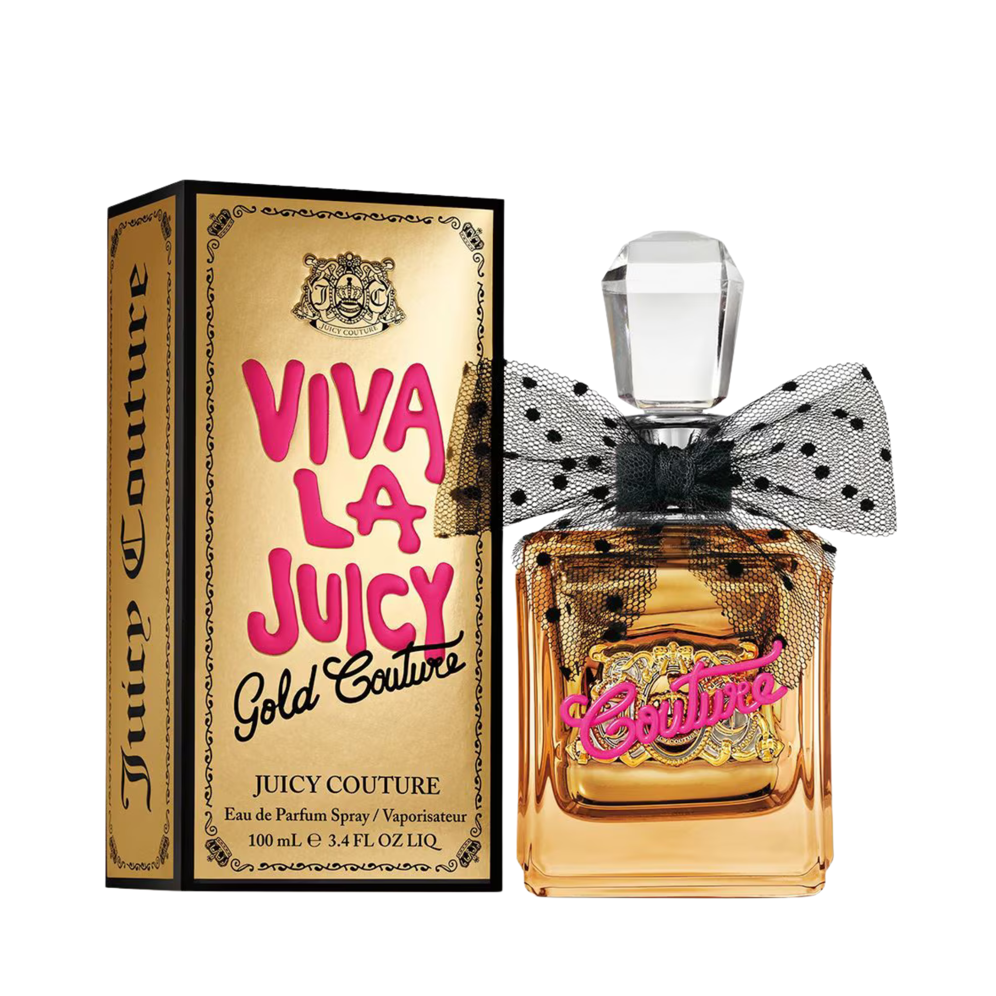 Perfume, Juicy Couture Viva La Juicy Gold Couture, Eau de Parfum, 100 ml para Mujer