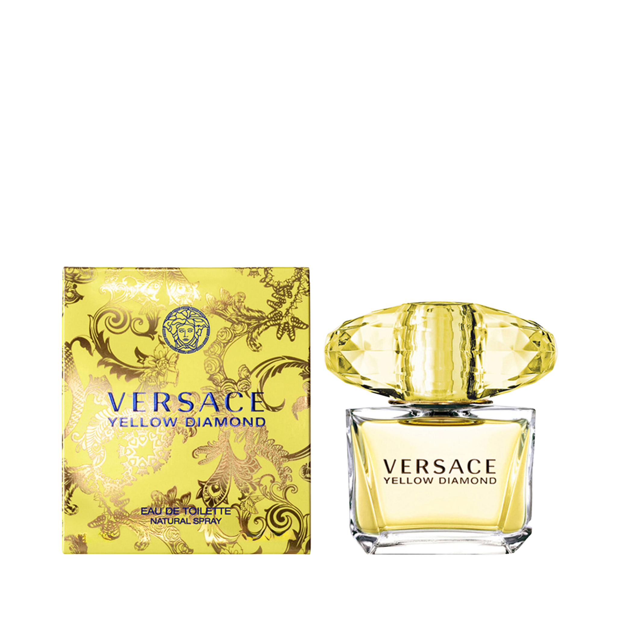 Perfume, Versace Yellow Diamond, Eau Toilette, 90 ml para Mujer
