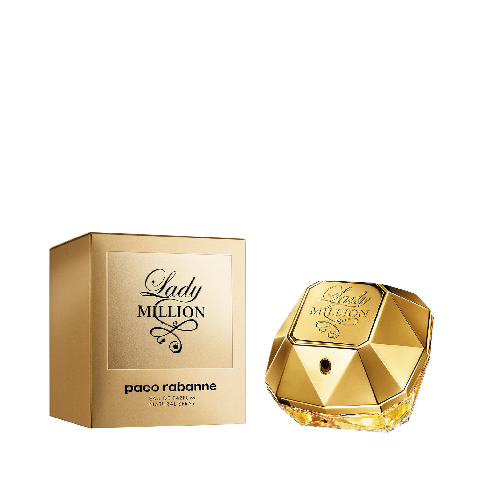 Perfume, Paco Rabanne Lady Million, Eau de Parfum, 80 ml para Mujer