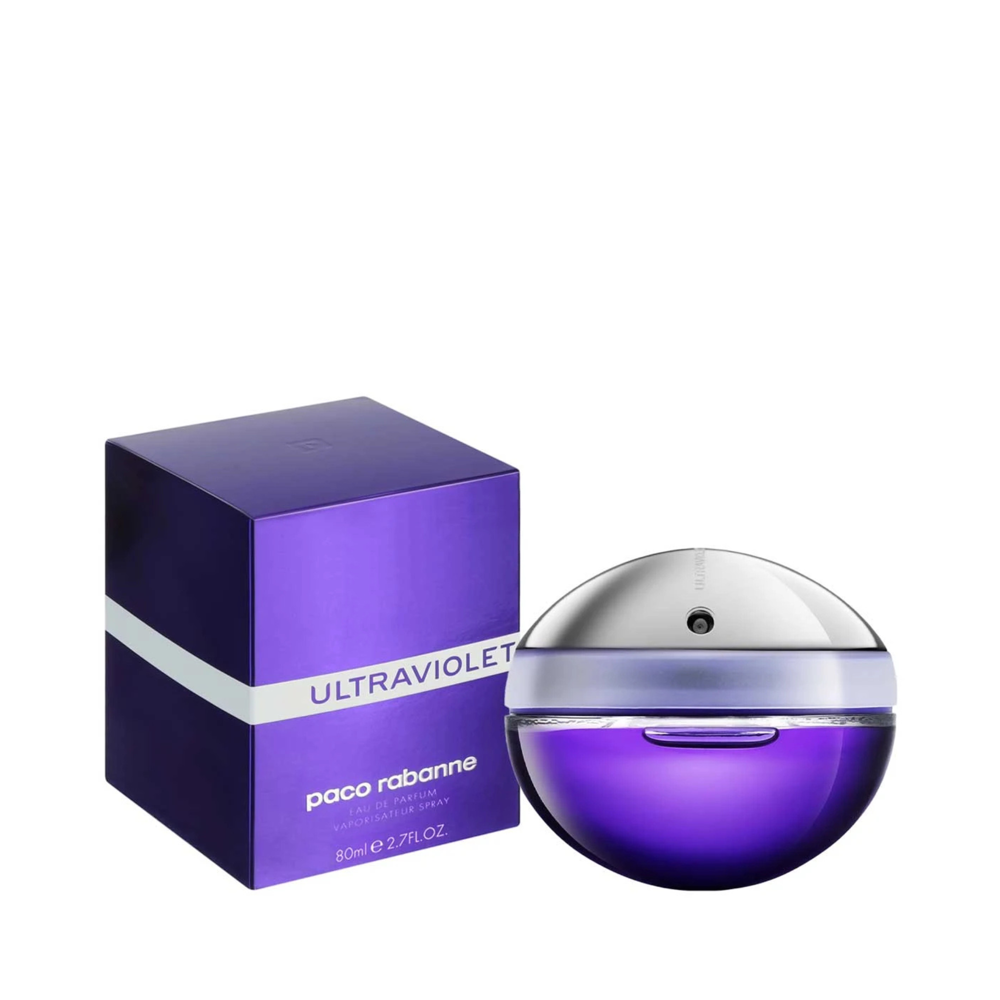 Perfume, Paco Rabanne Ultraviolet, Eau de Parfum, 80 ml para Mujer