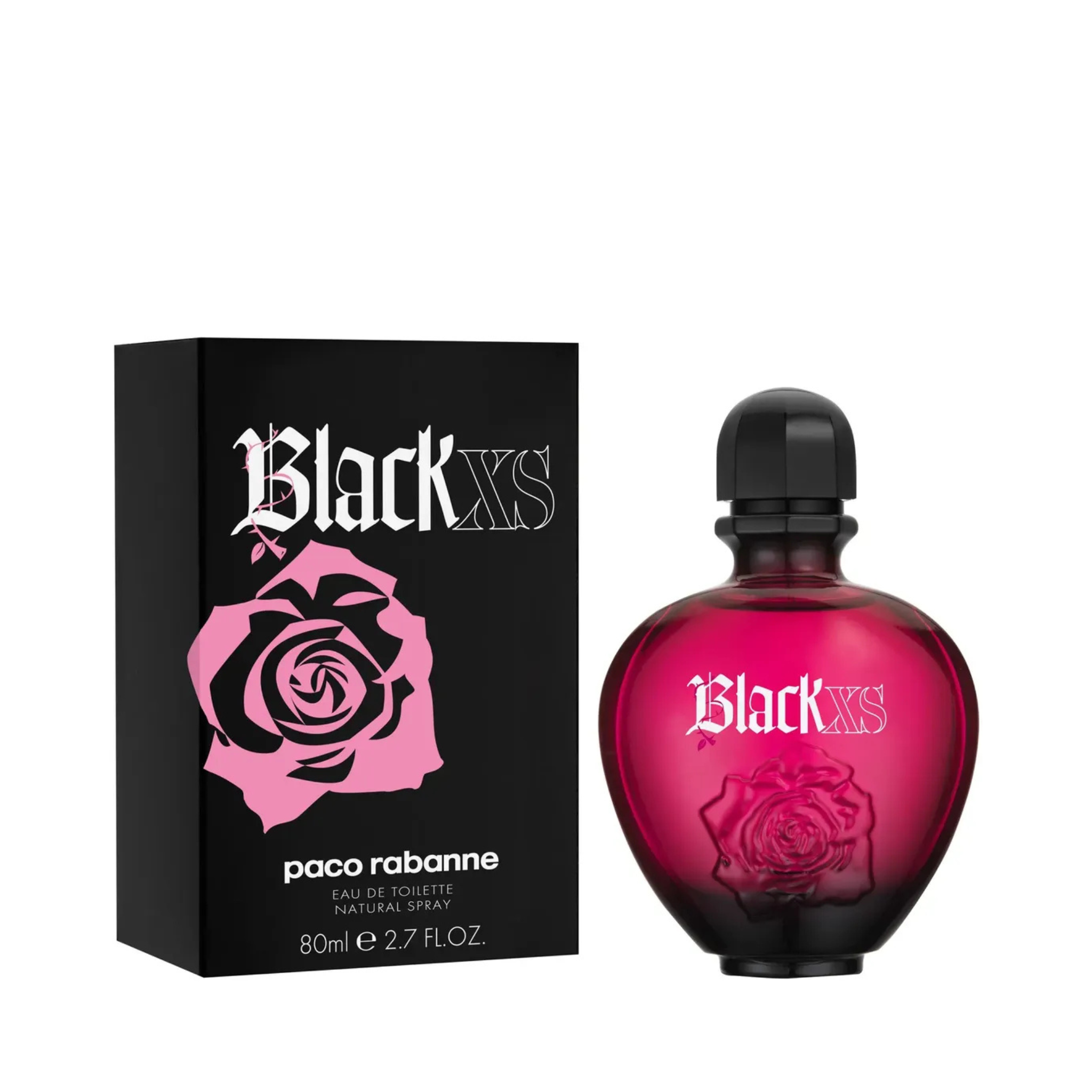 Perfume, Paco Rabanne Black XS, Eau de Toilette, 80 ml para Mujer