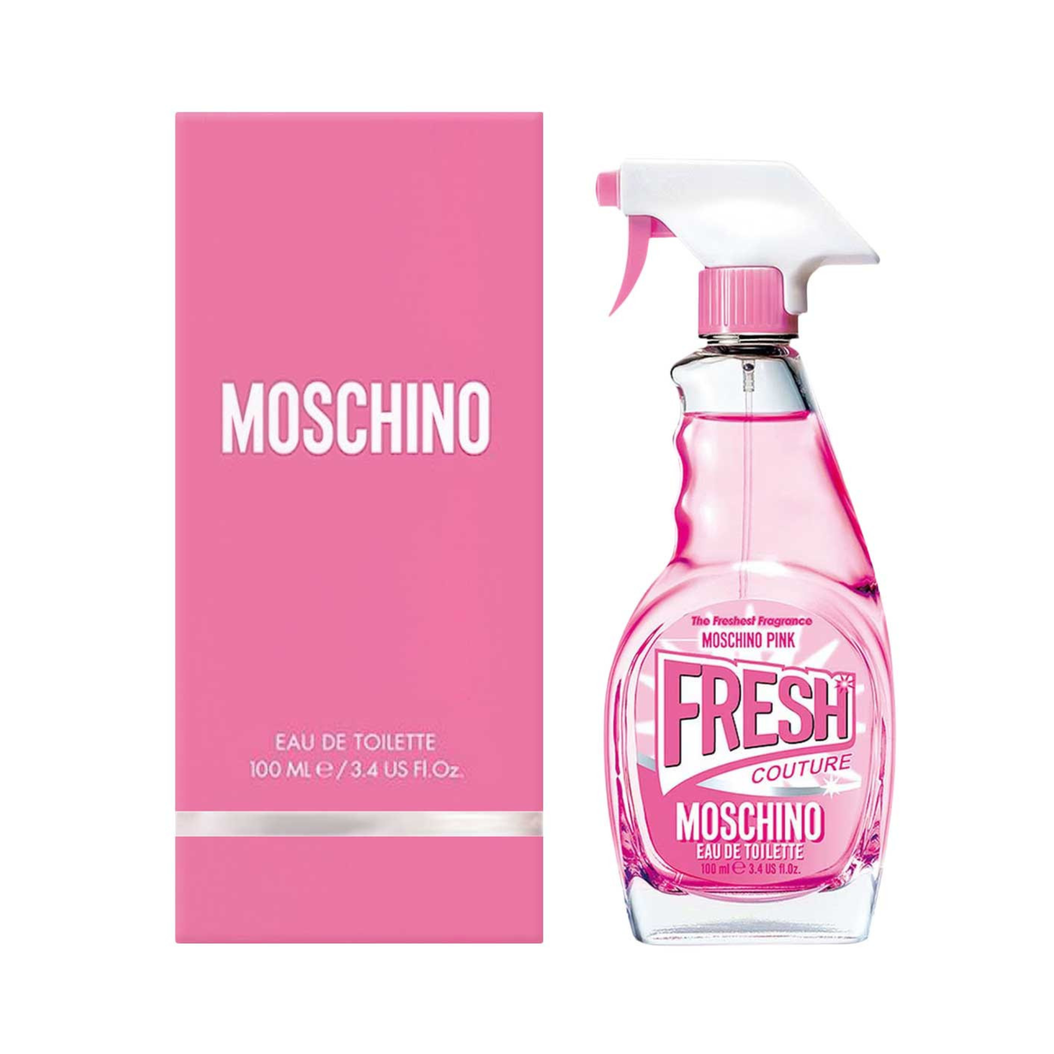 Perfume, Moschino Fresh Pink, Eau de Toilette, 100 ml para Mujer