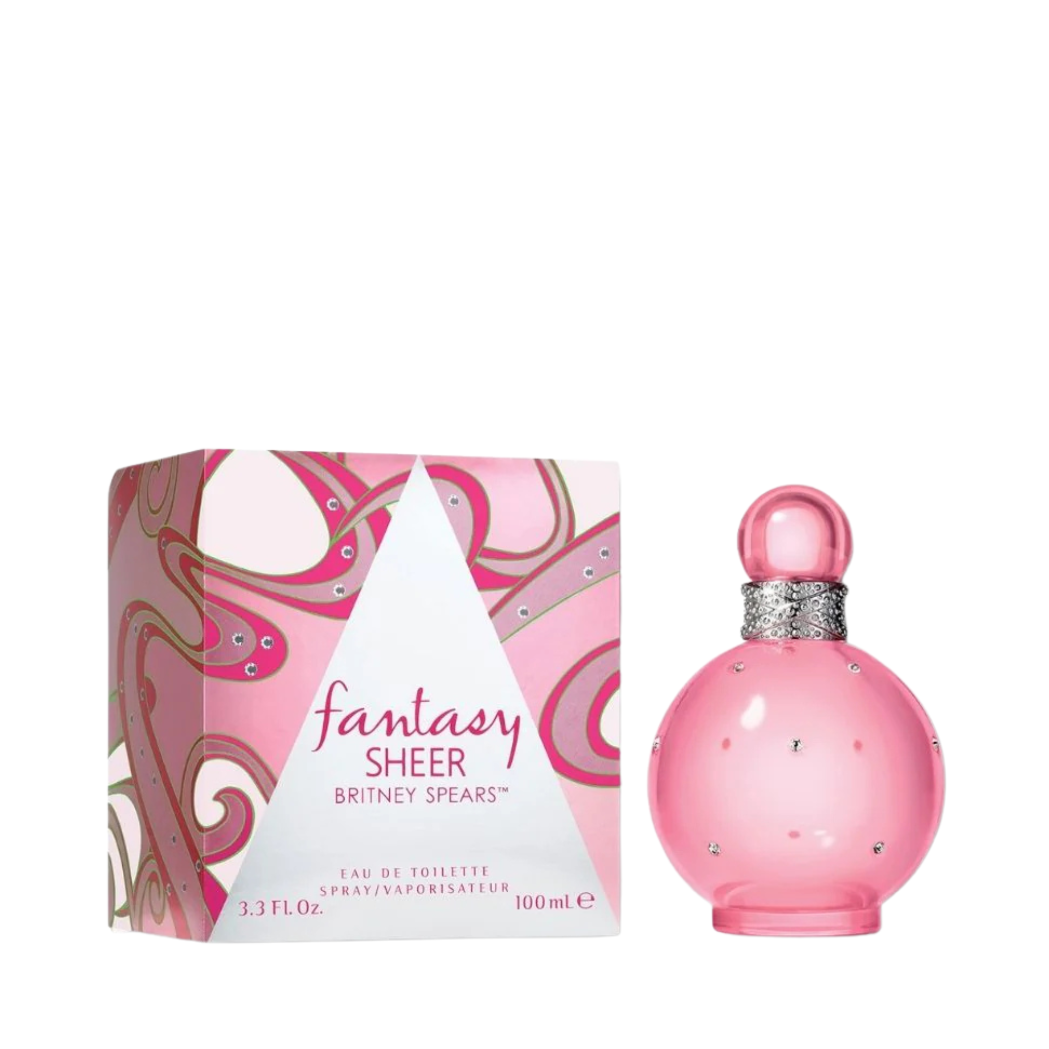 Perfume, Britney Spears Fantasy Sheer, Eau de Toilette, 100 ml para Mujer