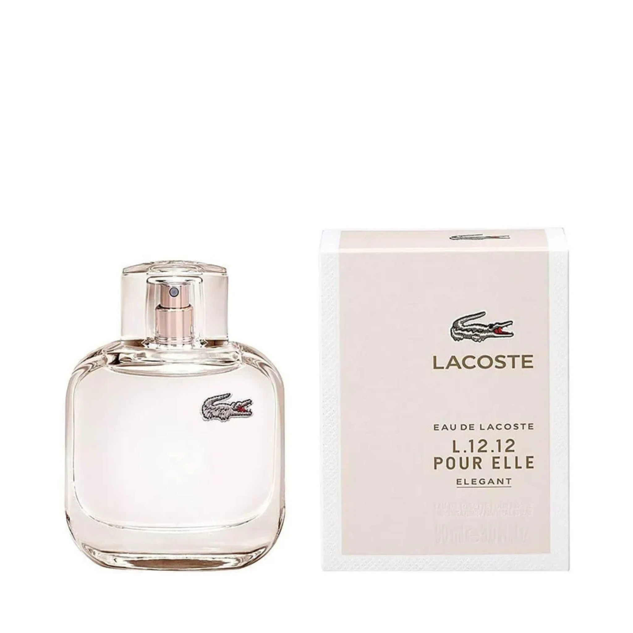 Perfume, Lacoste L.12.12. Pour Elle Elegant, Eau de Toilette, 90 ml para Mujer