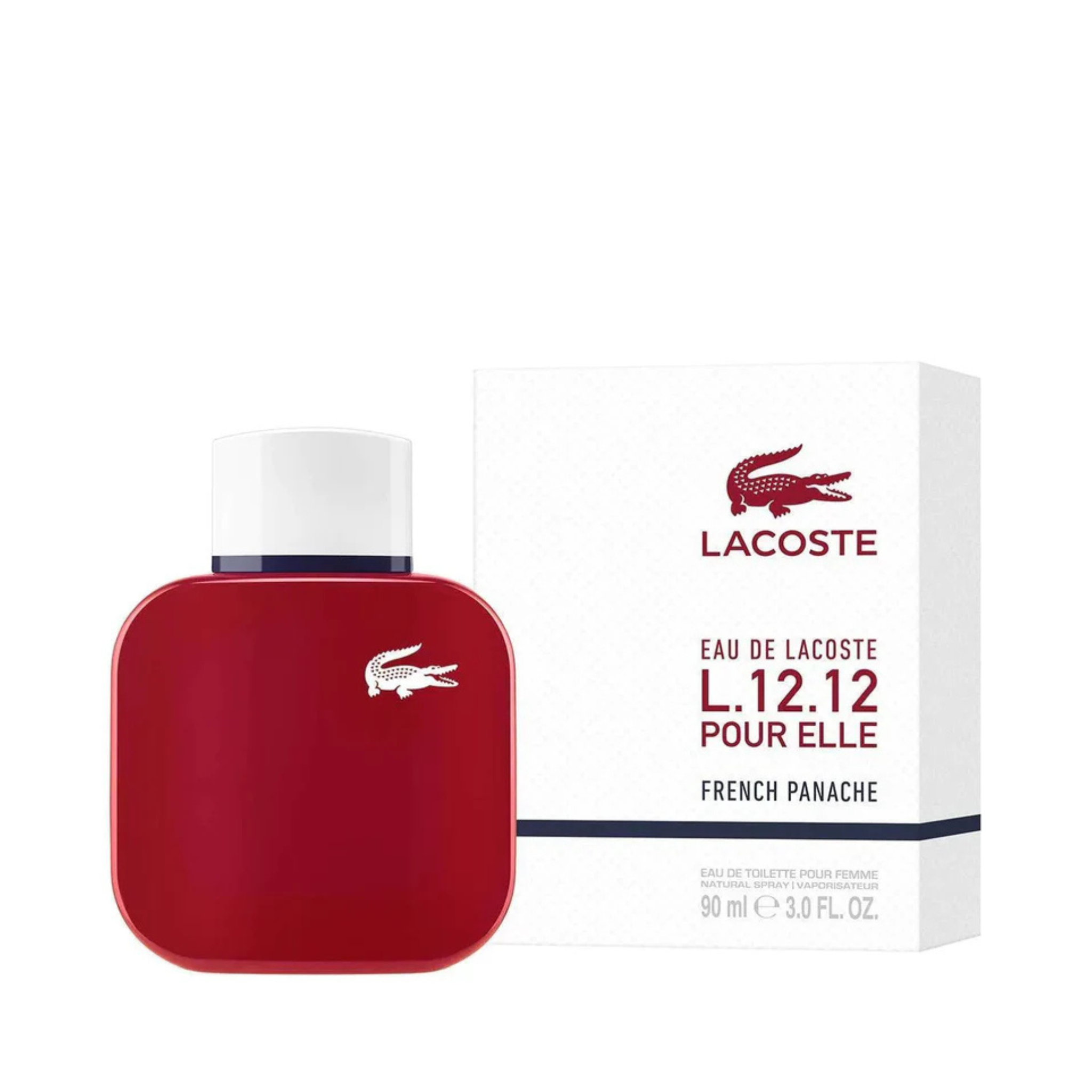 Perfume, Lacoste L.12.12. Pour Elle French Panache, Eau de Toilette, 90 ml para Mujer