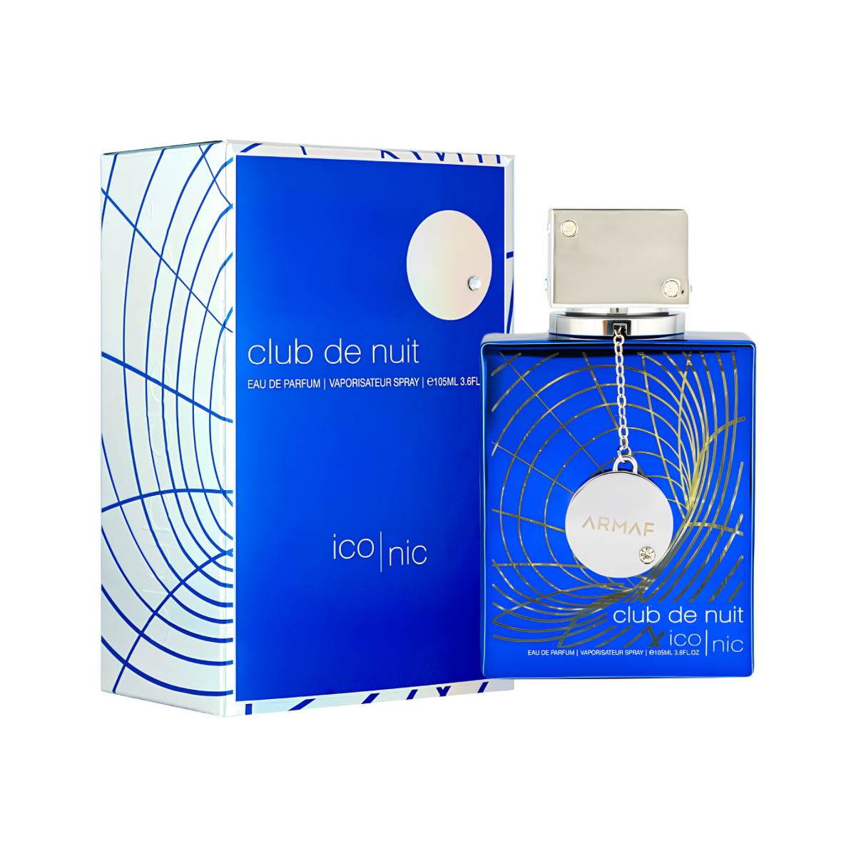 Perfume, Armaf Club de Nuit Blue Iconic, Eau de Parfum, 105 ml para Hombre