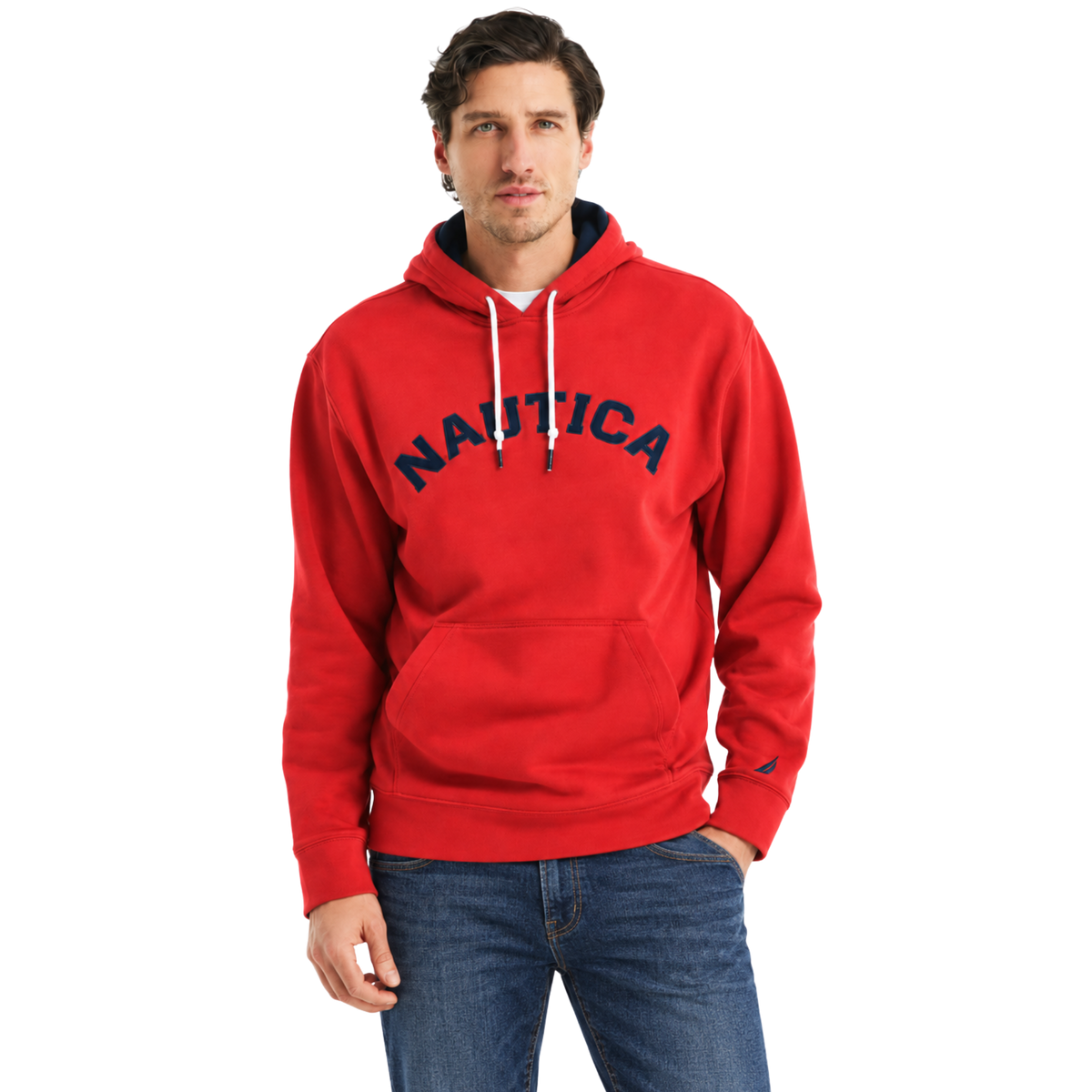 Sudadera Nautica Logo Pullover Hoodie