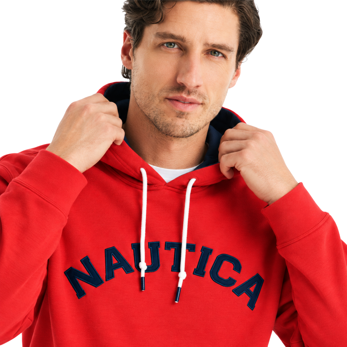Sudadera Nautica Logo Pullover Hoodie