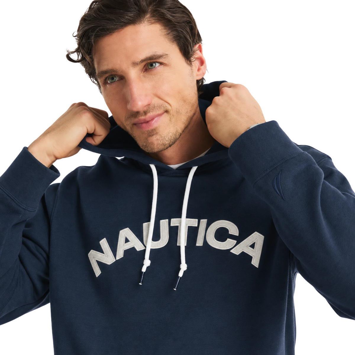 Sudadera Nautica Logo Pullover Hoodie