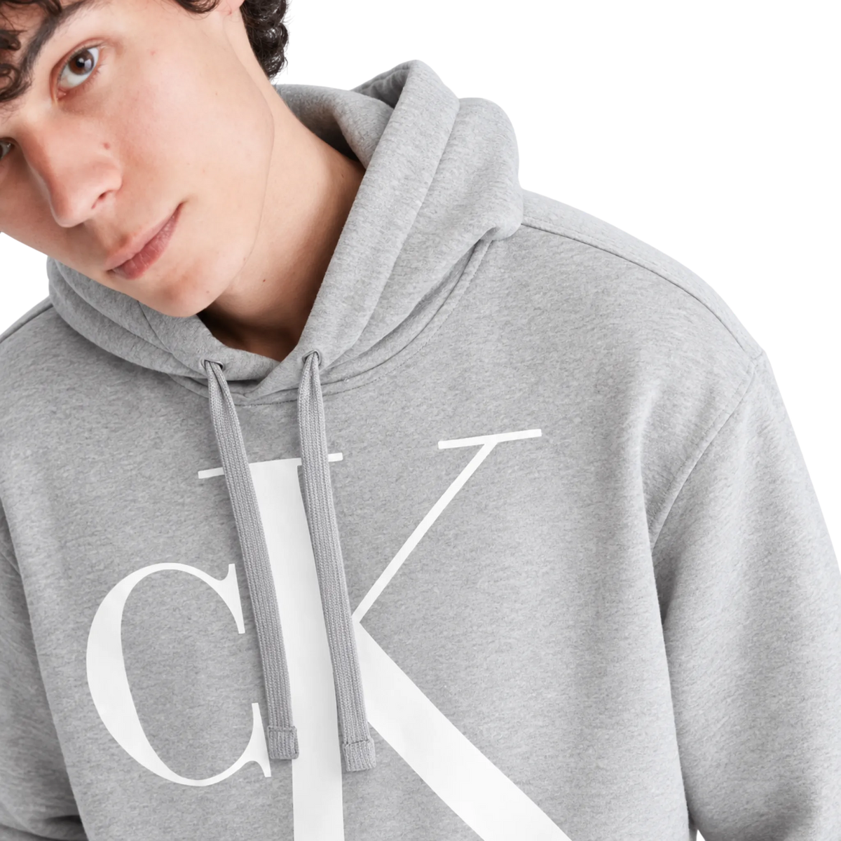 Sudadera Calvin Klein Monogram Logo Fleece Hoodie