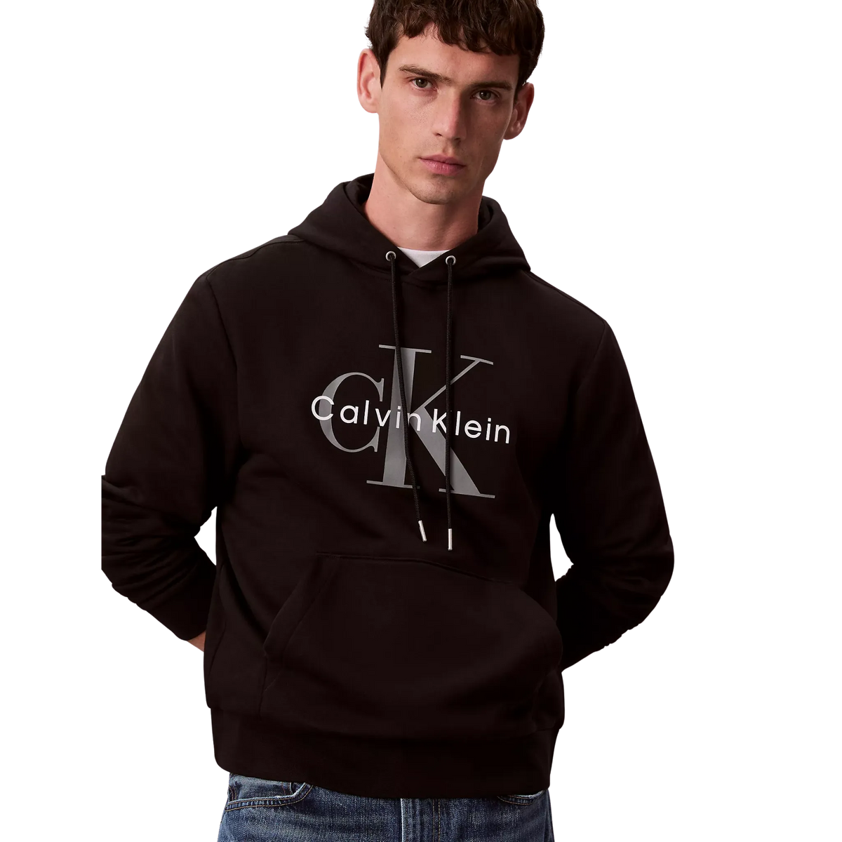 Sudadera Calvin Klein Monologo Fleece Hoodie