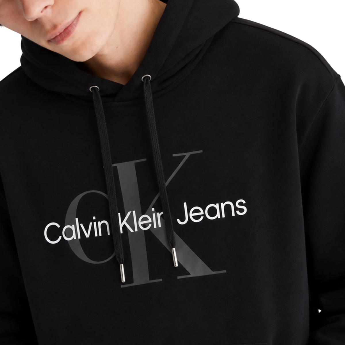 Sudadera Calvin Klein Jeans Monologo Fleece Hoodie