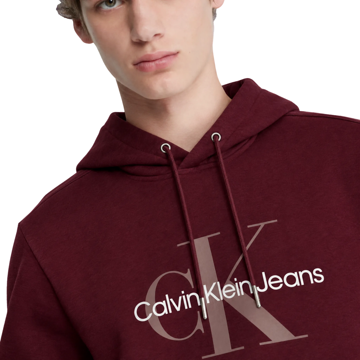 Sudadera Calvin Klein Jeans Monologo Fleece Hoodie
