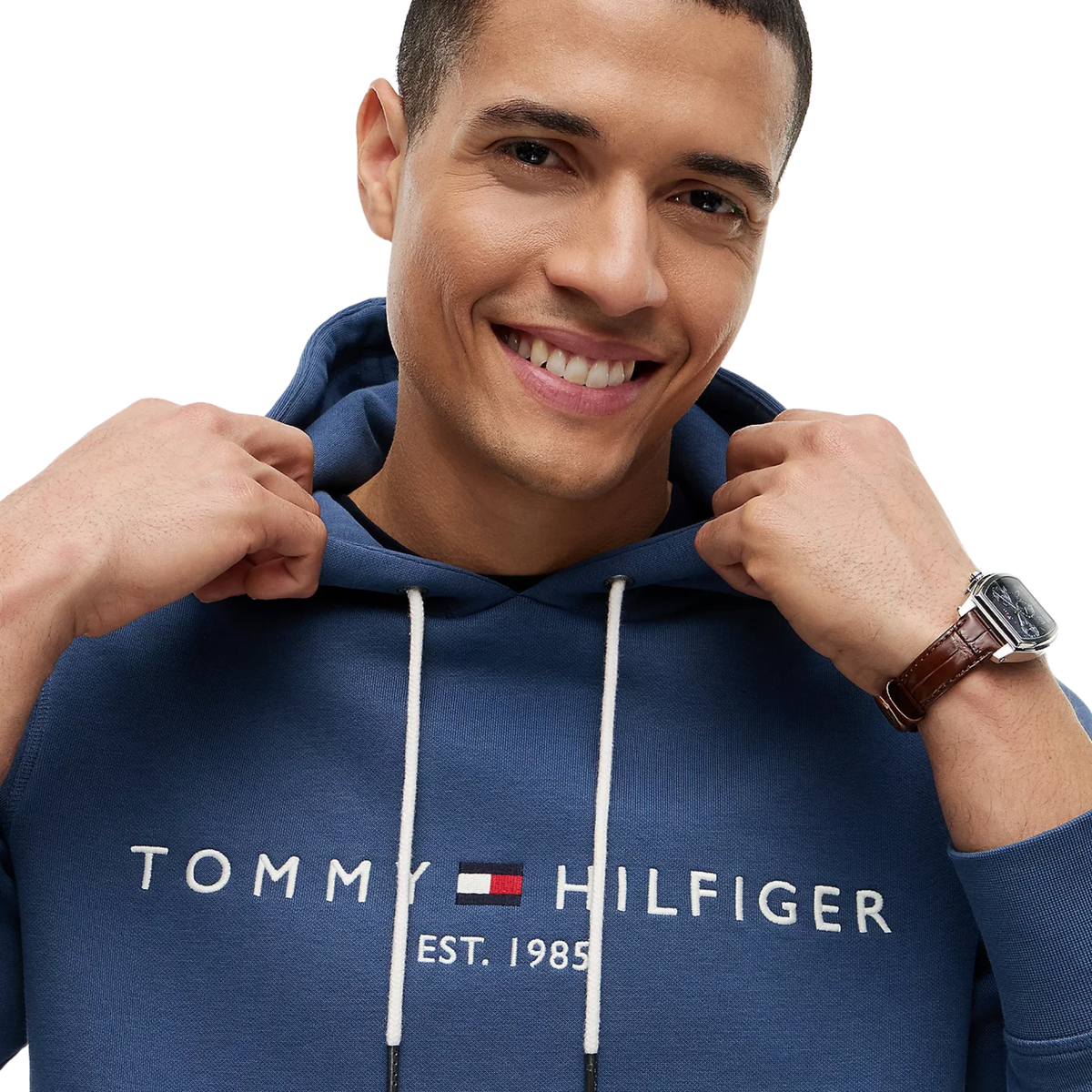 Sudadera Tommy Hilfiger Embroidered Tommy Logo Hoodie
