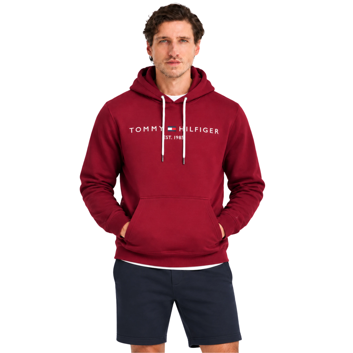 Sudadera Tommy Hilfiger Embroidered Tommy Logo Hoodie