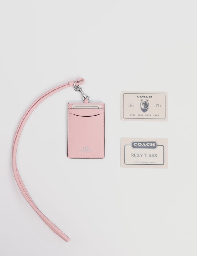 Cargar vídeo: Tarjetero Gafete Coach Id Lanyard In Signature Canvas