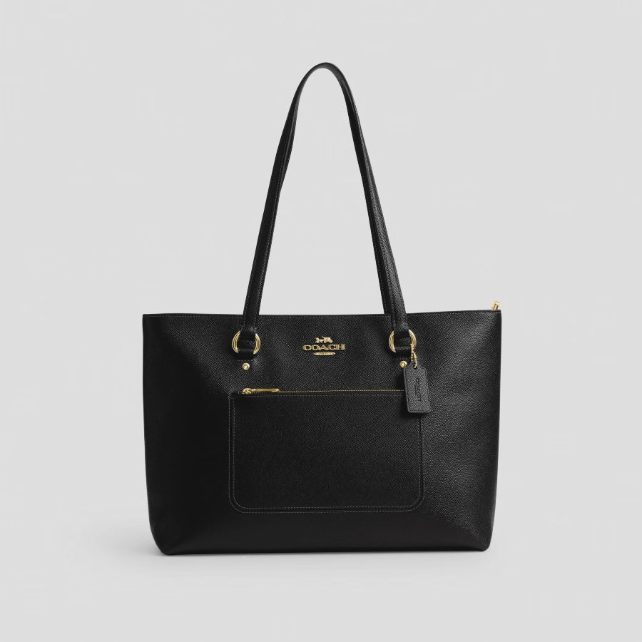 Cargar vídeo: Bolsa Coach Station Tote Bag in Crossgrain Leather